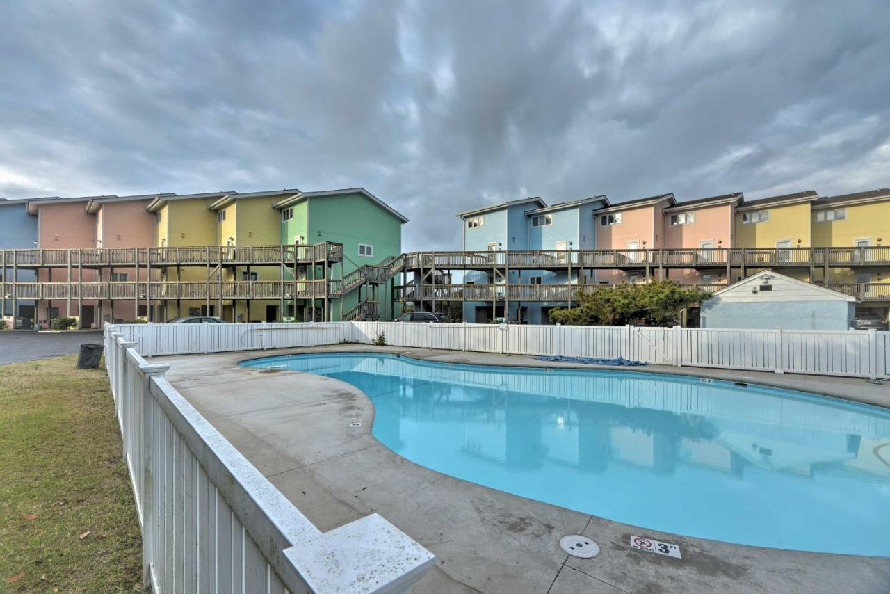 Bright Emerald Isle Condo With Private Beach Access! Exterior photo